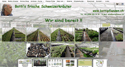 Desktop Screenshot of bottipflanzen.ch
